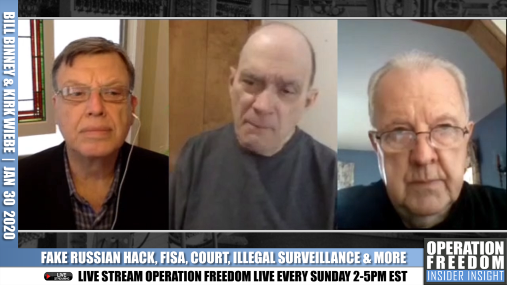 Insider Insight - Bill Binney & Kirk Wiebe - January 2020