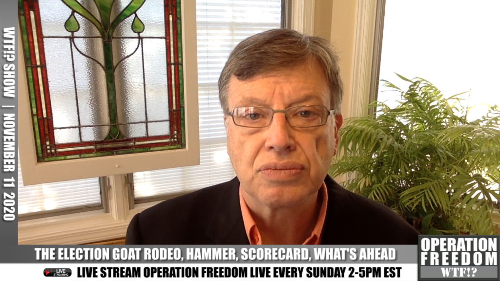 WTF?! - Election 2020 Goat Rodeo, Hammer, Scorecard, What's Ahead - November 11 2020