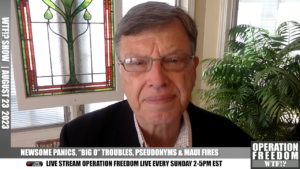WTF?! - Newsome Panics, "Big O" Troubles, Pseudonyms, Maui Fires - August 23 2023
