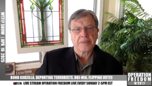 WTF?!: Bond Godzilla, Deporting Terrorists, DOJ-MIA, Flipping Votes, More... - April 16 2025