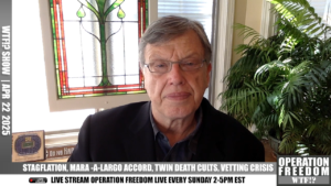 WTF?! - STAGFLATION, MARA -A-LARGO ACCORD, TWIN DEATH CULTS, VETTING CRISIS - April 22 2025